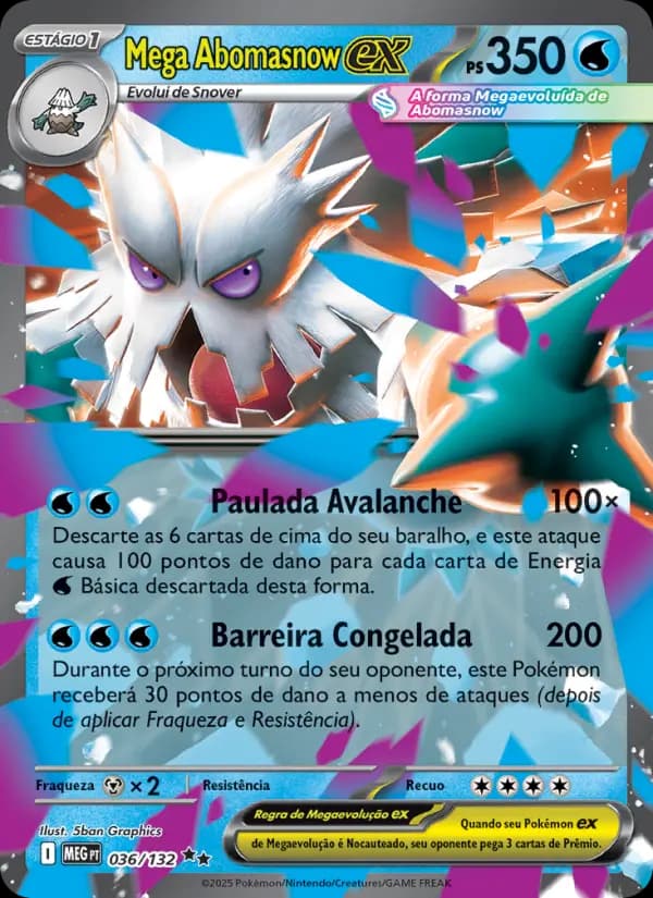 Mega Abomasnow ex (36/132)