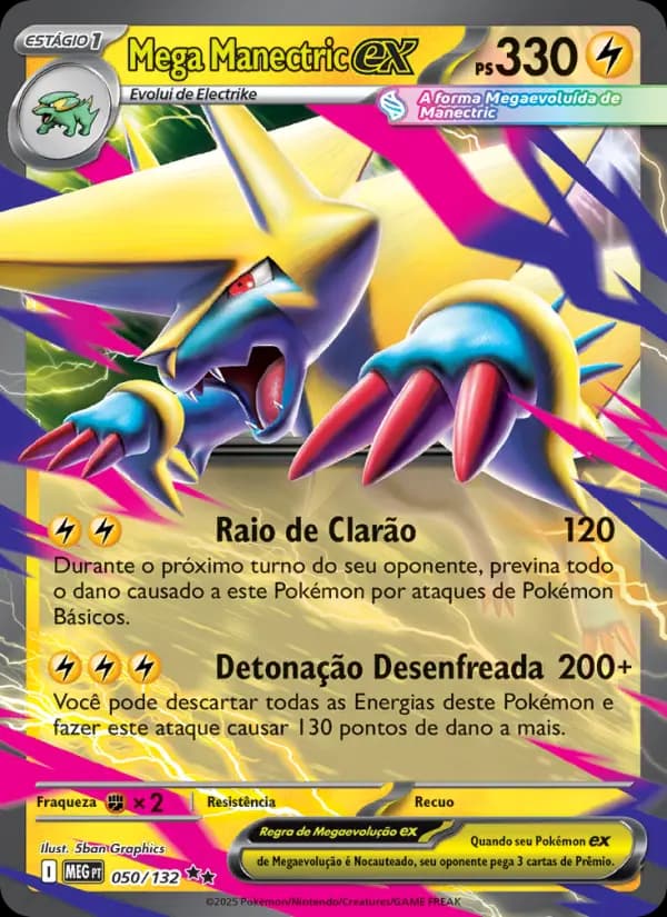 Mega Manectric ex (50/132)