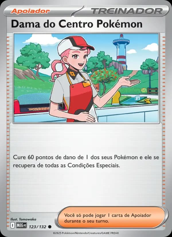 Dama do Centro Pokémon (123/132)