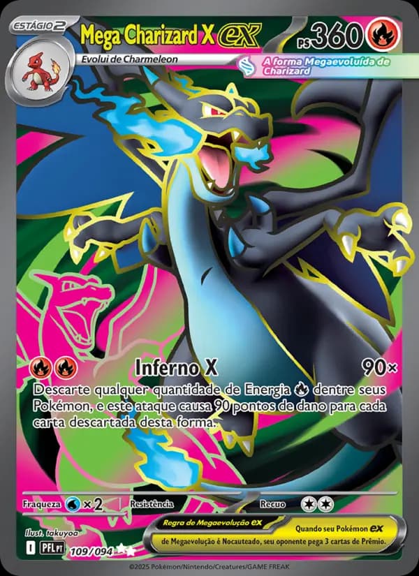 Mega Charizard X ex (109/94)