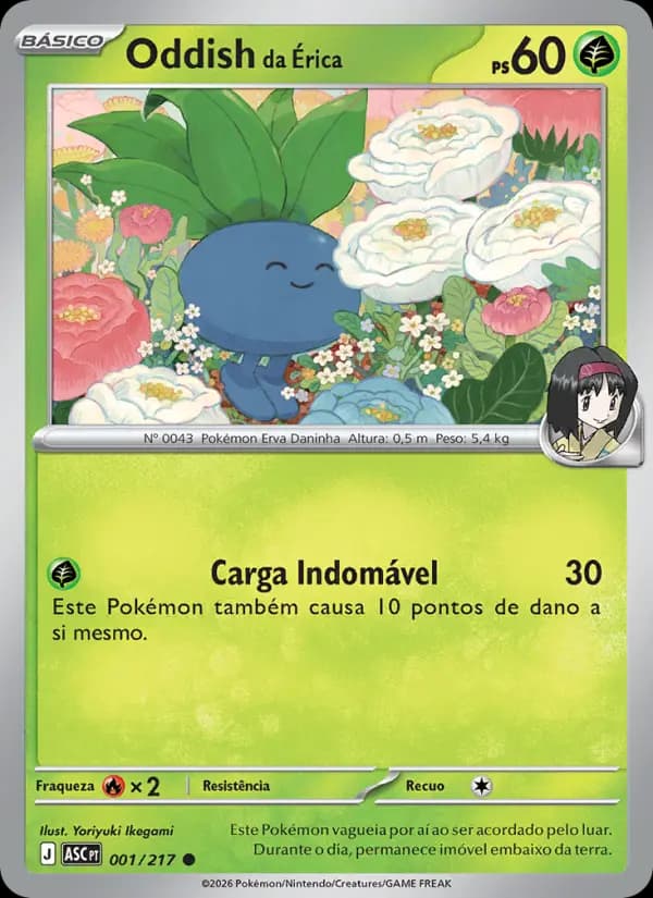 Oddish da Érica (1/217)