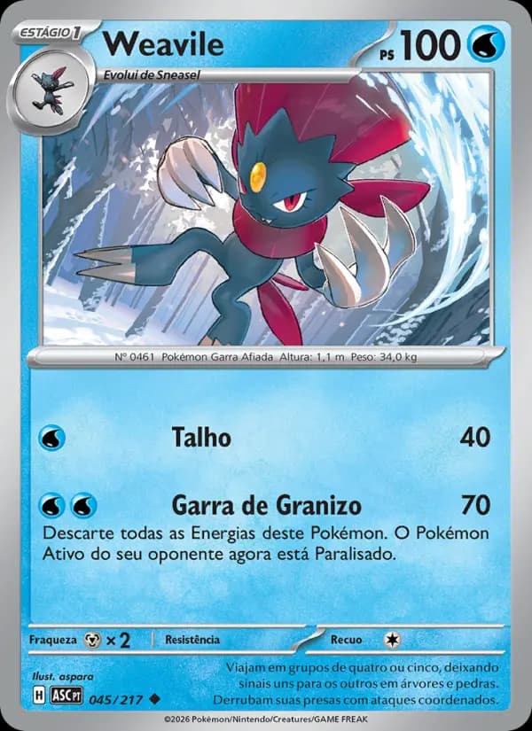 Weavile (45/217)