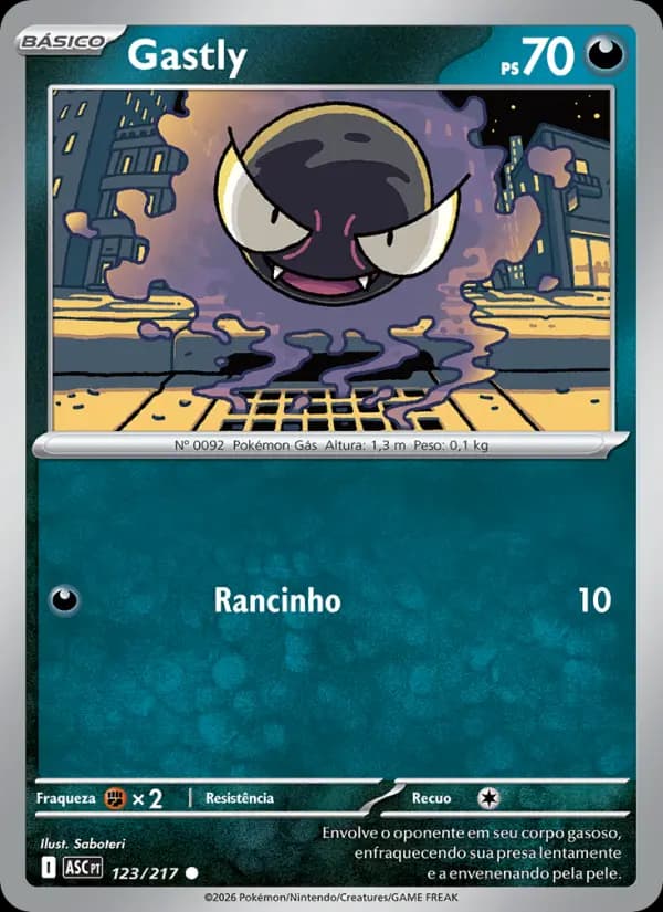 Gastly (123/217)