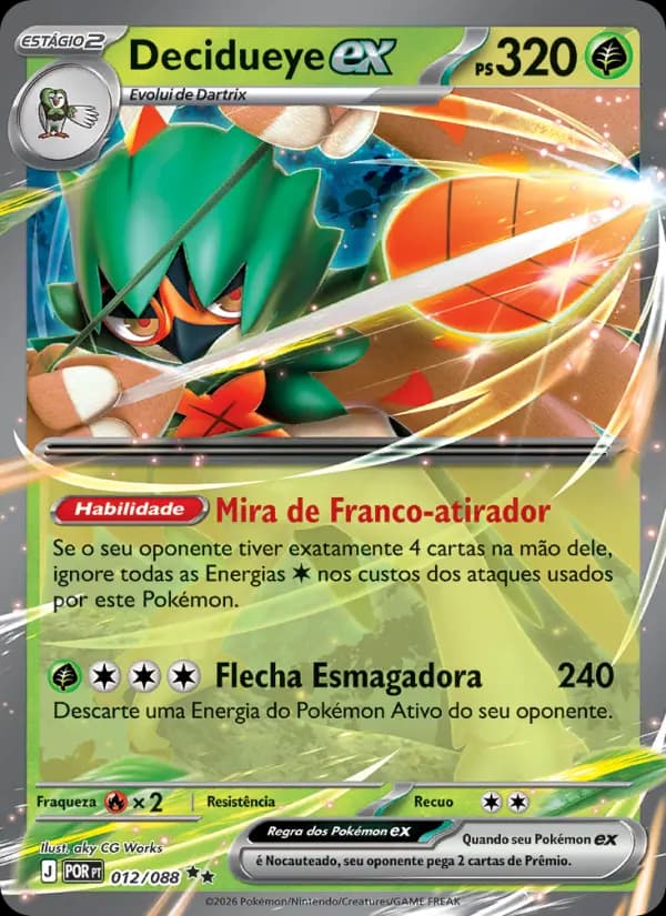 Decidueye ex (12/88)