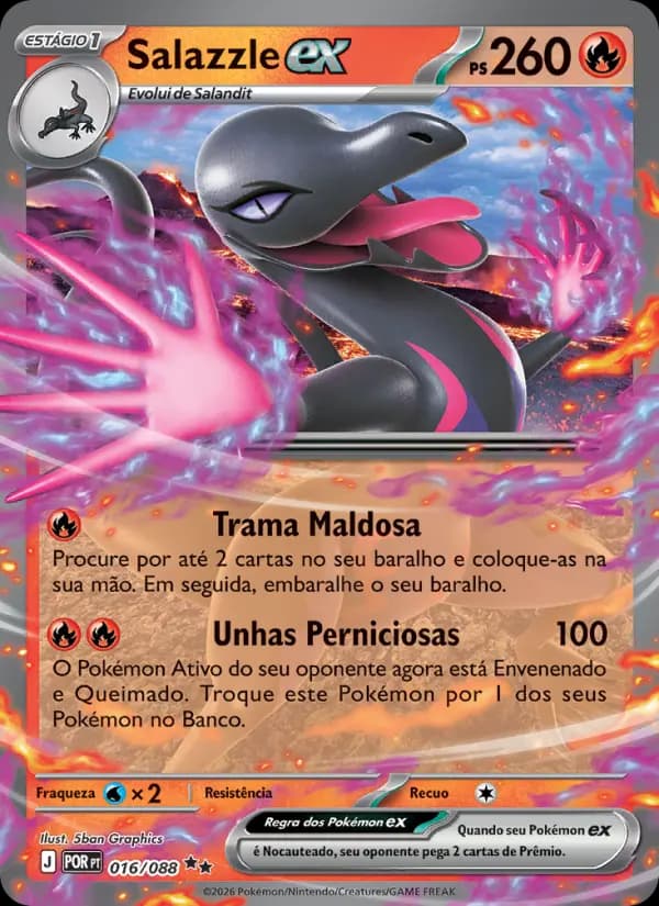 Salazzle ex (16/88)