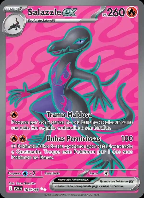 Salazzle ex (101/88)