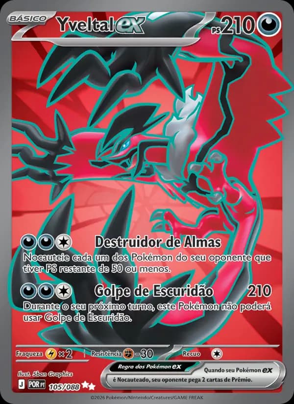Yveltal ex (105/88)
