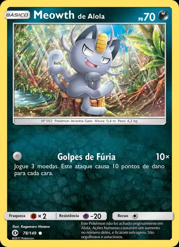 Meowth de Alola (78/149)