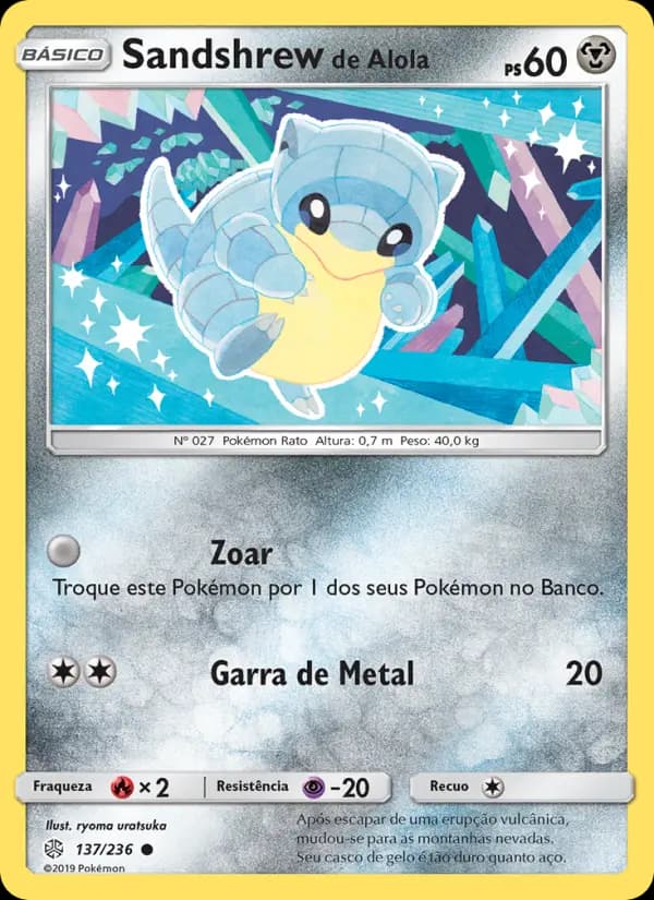 Sandshrew de Alola (137/236)