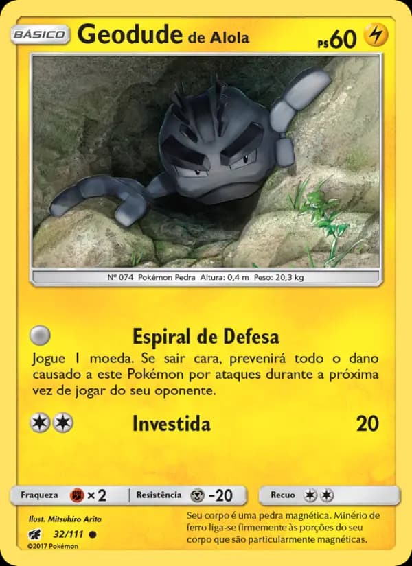 Geodude de Alola (32/111)