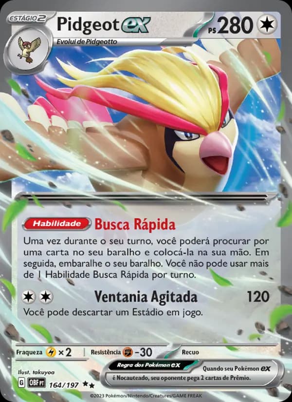 Pidgeot ex (164/197)