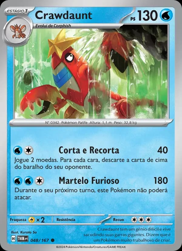 Crawdaunt (48/167)