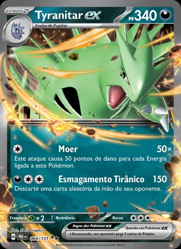 Tyranitar ex (64/131)