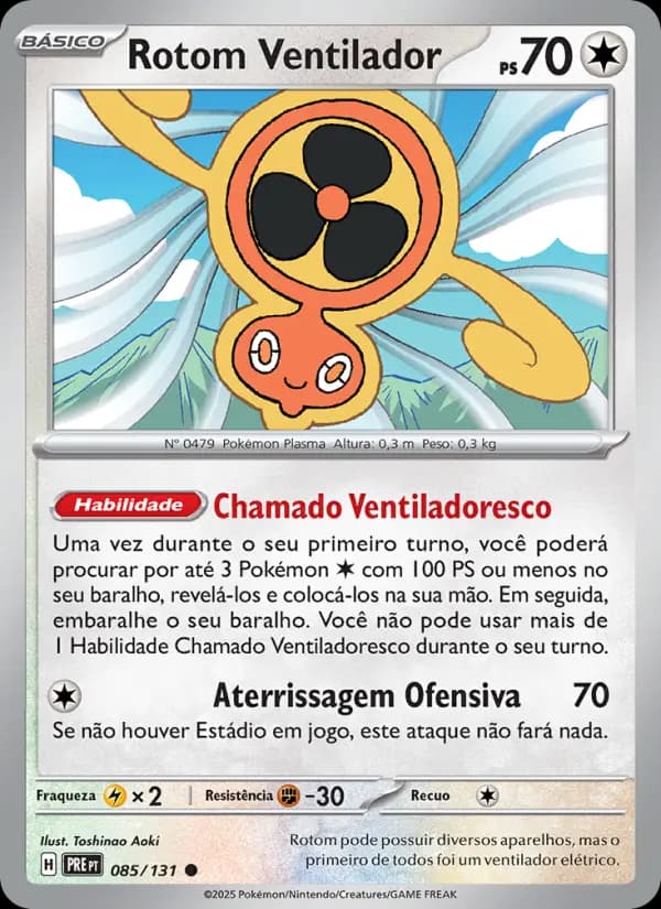 Rotom Ventilador (85/131)