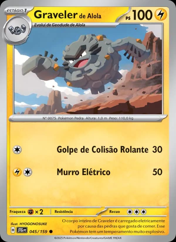Graveler de Alola (45/159)