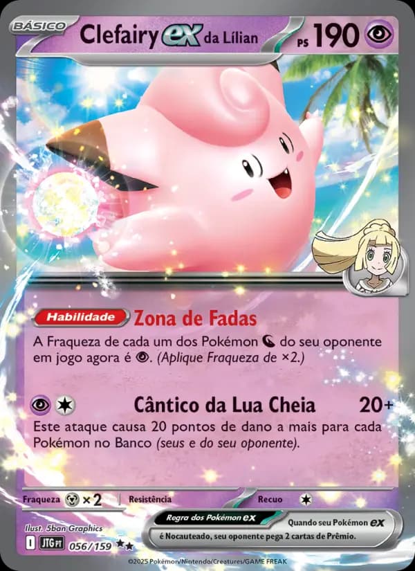 Clefairy ex da Lílian (56/159)