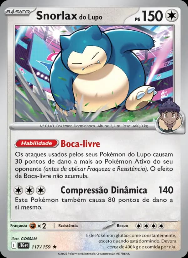 Snorlax do Lupo (117/159)
