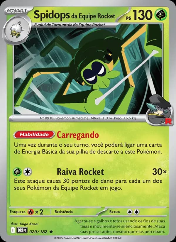 Spidops da Equipe Rocket (20/182)