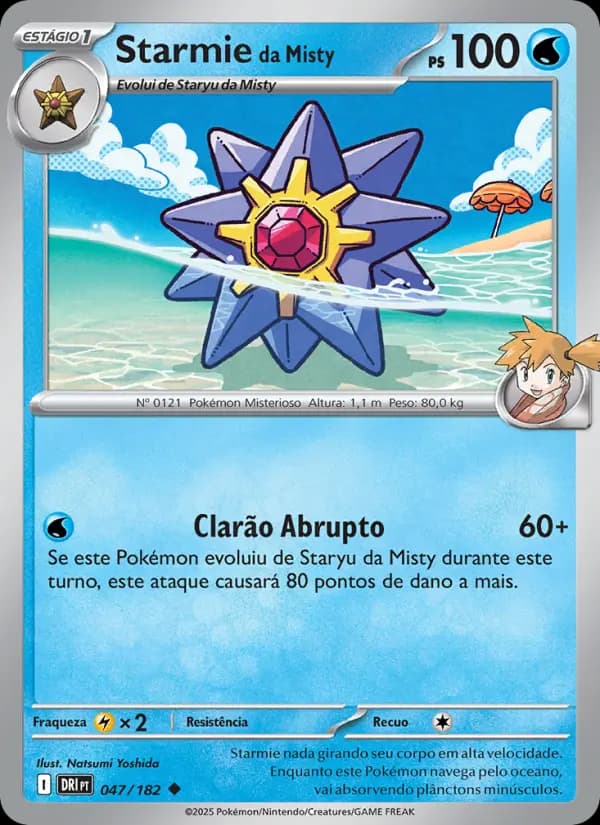 Starmie da Misty (47/182)