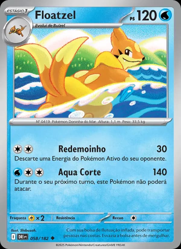 Floatzel (58/182)