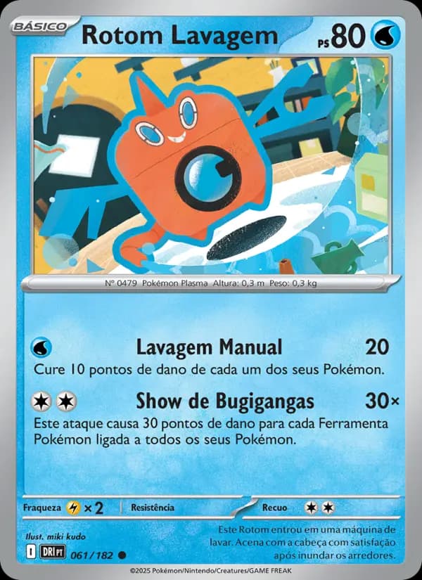 Rotom Lavagem (61/182)