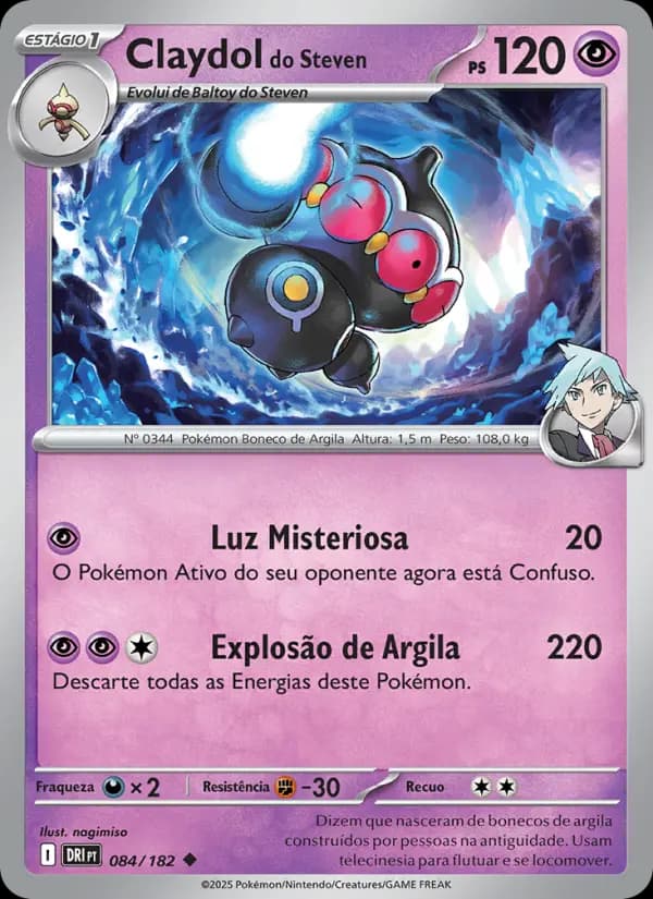Claydol do Steven (84/182)