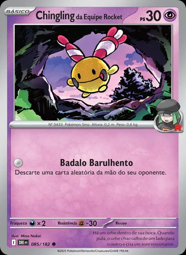 Chingling da Equipe Rocket (85/182)