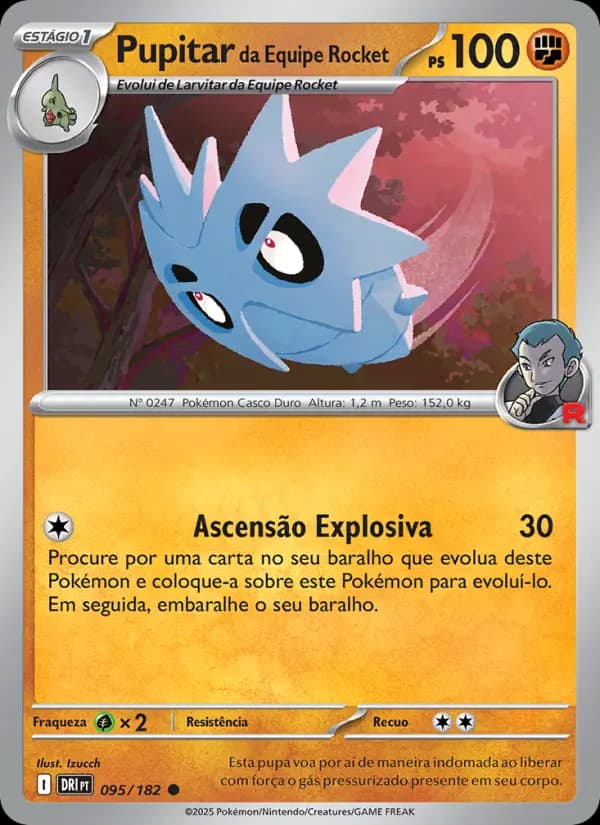 Pupitar da Equipe Rocket (95/182)