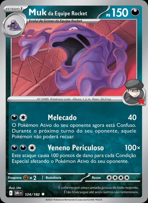 Muk da Equipe Rocket (124/182)