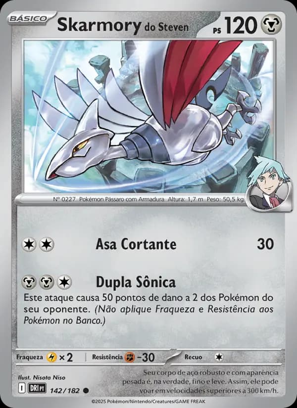 Skarmory do Steven (142/182)