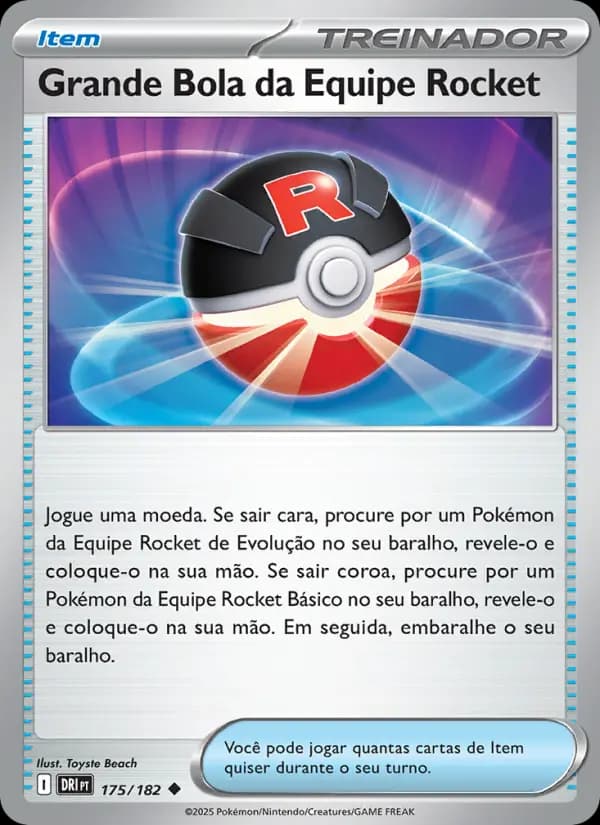 Grande Bola da Equipe Rocket (175/182)