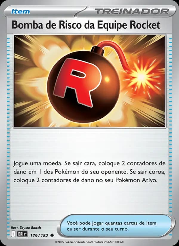Bomba de Risco da Equipe Rocket (179/182)