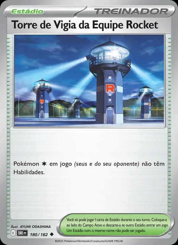 Torre de Vigia da Equipe Rocket (180/182)
