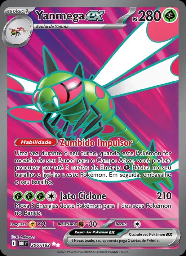 Yanmega ex (206/182)