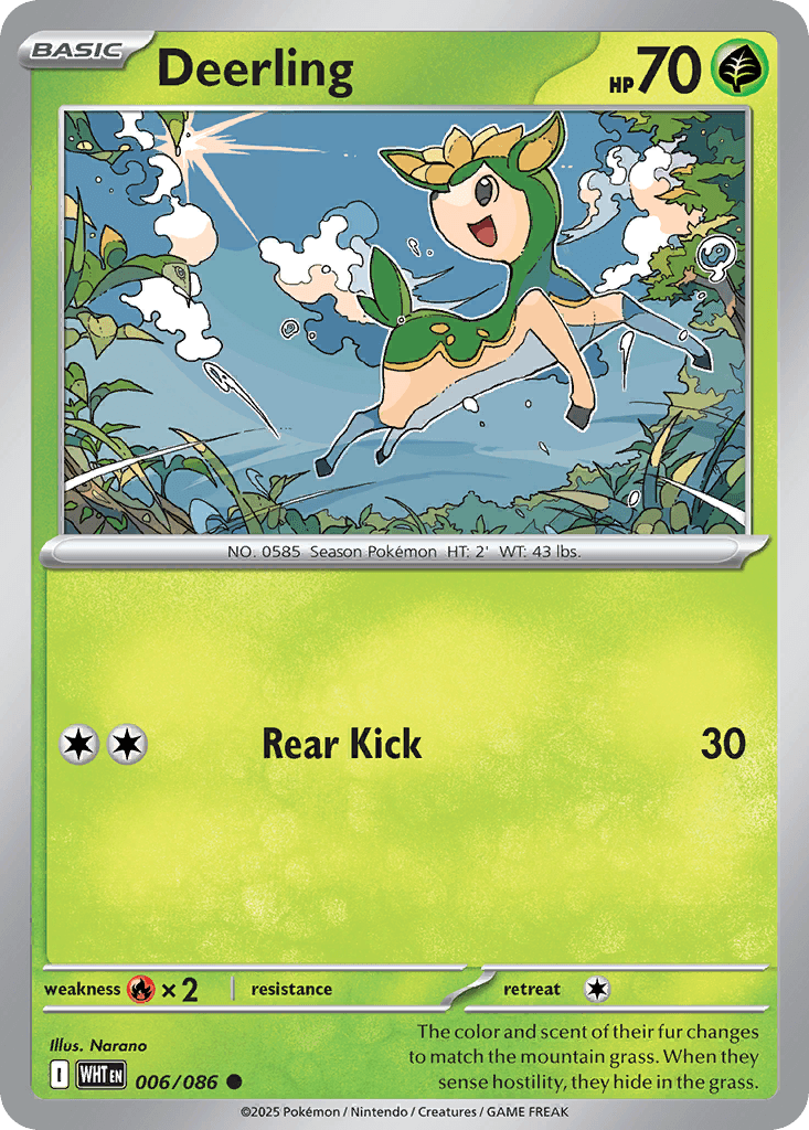 Deerling (6/86)