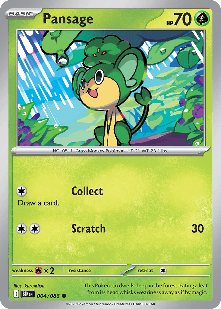 Pansage (4/86)