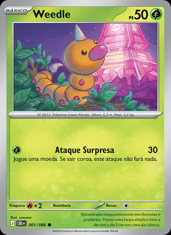 Weedle (1/86)