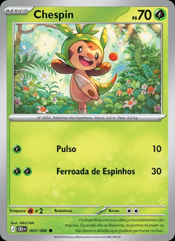 Chespin (5/86)