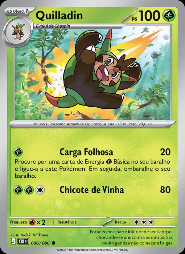 Quilladin (6/86)