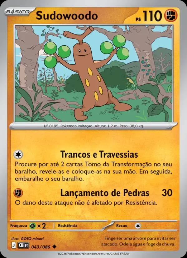 Sudowoodo (43/86)