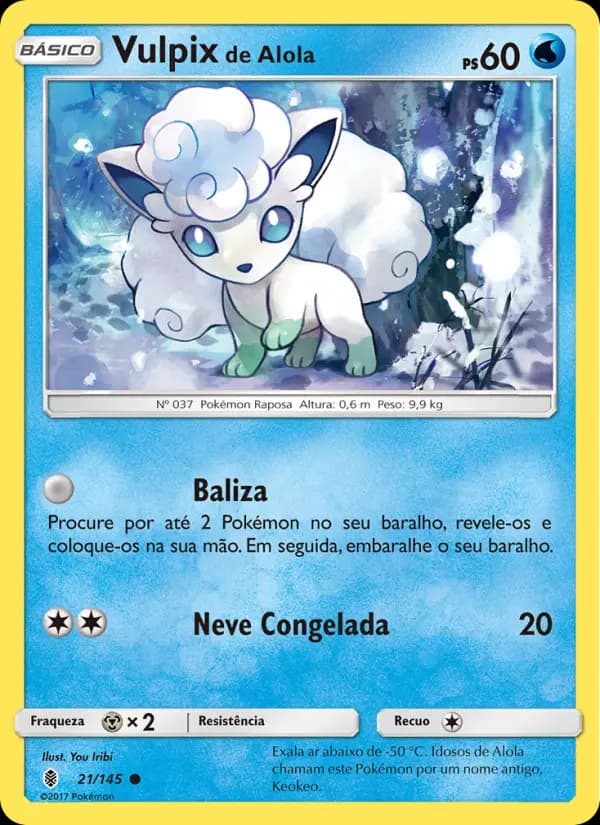 Vulpix de Alola (21/145)