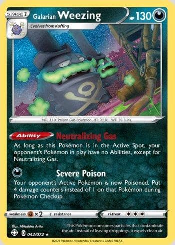 Weezing de Galar (42/72)